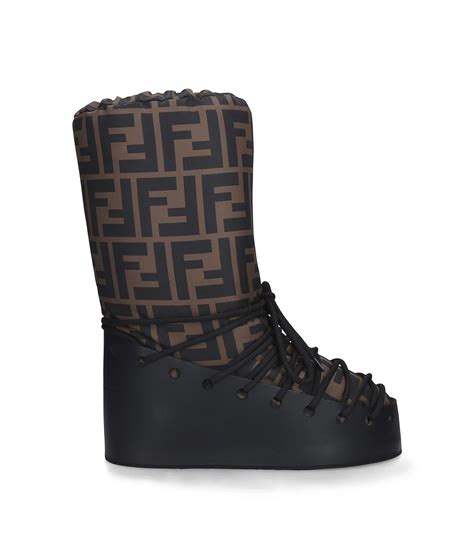 women's fendi snow boots|fendi high heel boots.